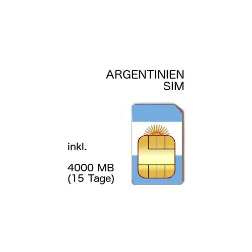 Argentinien SIM