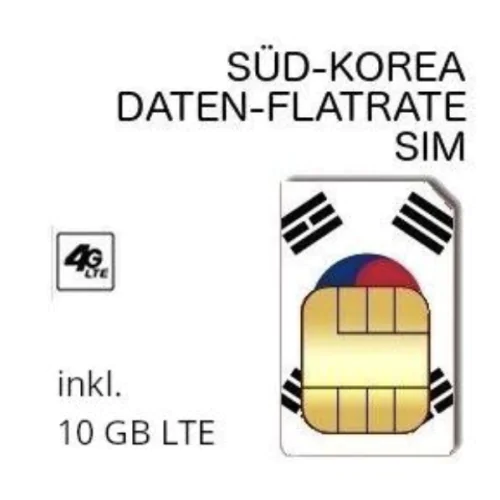 Südkorea SIM