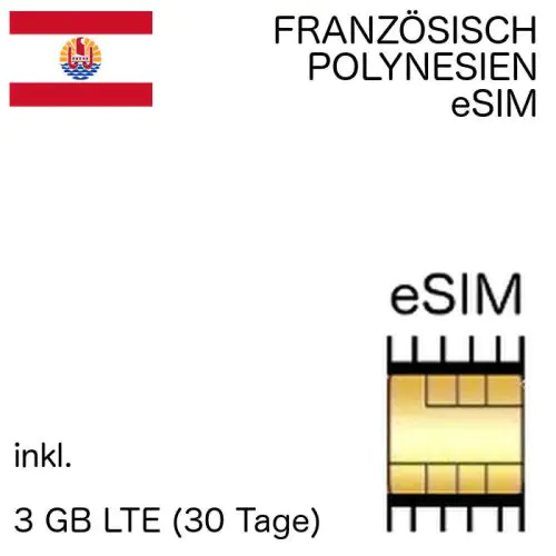 Französisch Polynesien eSIM