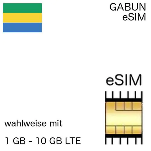 gabunische eSIM Gabun