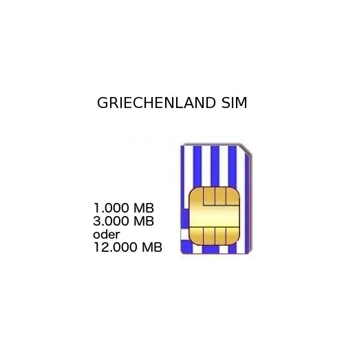 Griechenland Prepaid SIM