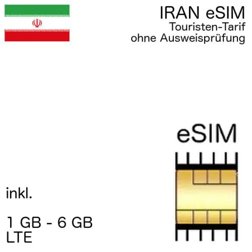 Iran eSIM Iranisch