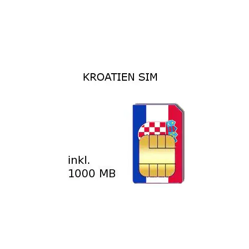 Kroatien SIM