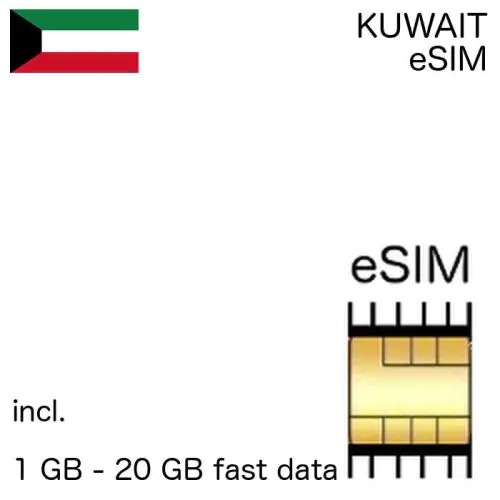 Kuwaiti eSIM Kuwait