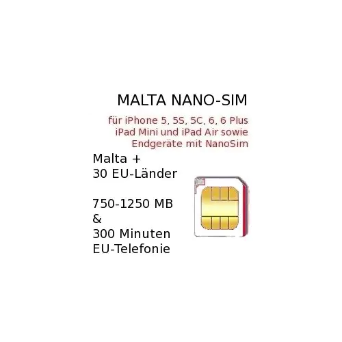 Malta Nano-Sim