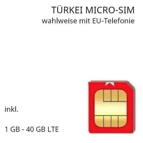 Türkei MICRO-SIM TURK TELEKOM