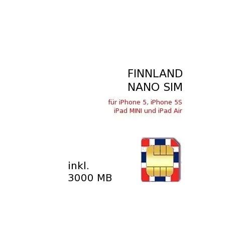 Norwegen NANO SIM
