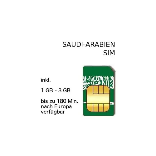 Saudi-Arabien SIM