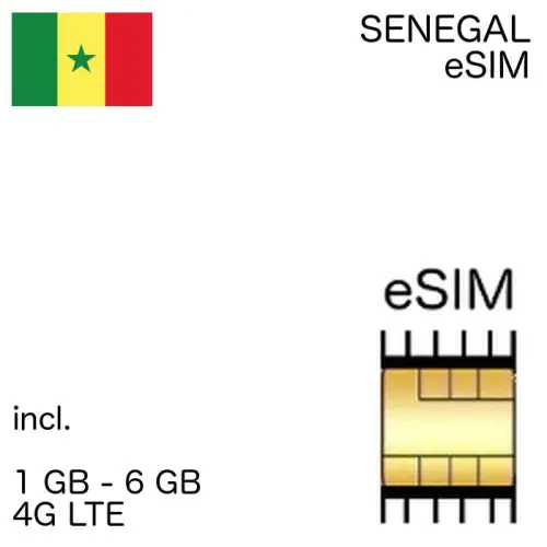 Senegalese eSIm Senegal