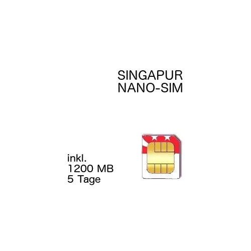 Singapur NANO-SIM