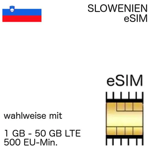 Slowenische eSIm Slowenien
