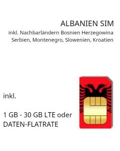 ALBANIEN SIM