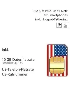USA SIM Prepaid ATundT