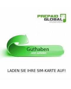 Guthaben-Aufladung (nur) für BALKAN SIM Tarif C (Artikelnr. 1121)