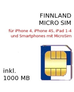 Finnland MICRO SIM
