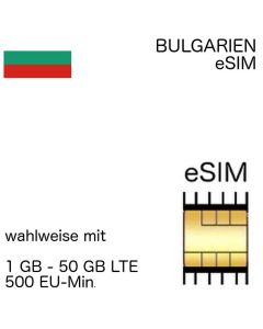 bulgarische eSIM Bulgarien
