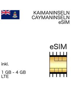 Kaimaninseln eSIm Caymaninseln