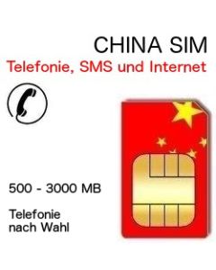China Daten Prepaid - Günstig surfen und telefonieren ohne Roaming