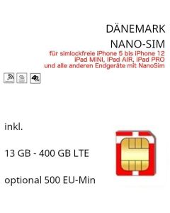 Dänemark NANO SIM