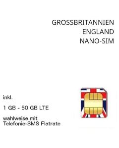 England NANO SIM