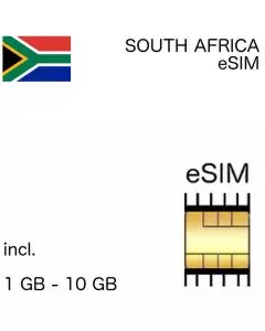 Südafrika eSIM Vodacom