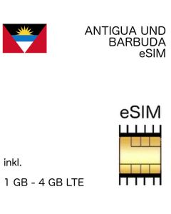 eSIM Antigua und Barbuda