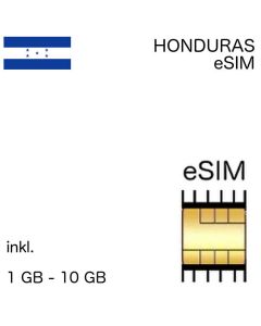 Honduranische esim Honduras