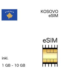 Kosovarische eSIM Kosovo
