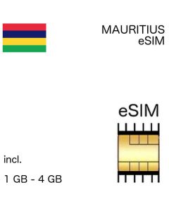 Mauritius eSIM incl. 1 GB - 6 GB