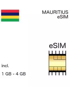 Mauritius eSIM incl. 1 GB - 6 GB