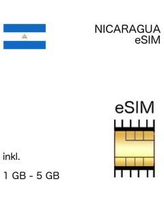 Nicaragua eSIM nicaraguanisch