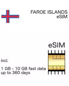 Faroese eSIM Faroer Islands