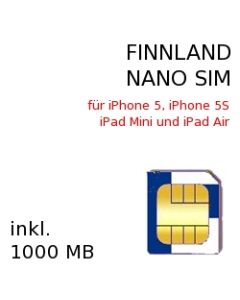 Finnland NANO SIM