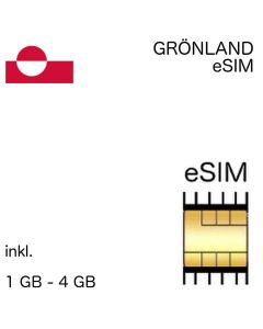 Grönländische eSIM Grönland