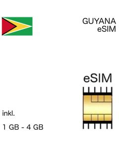 Guyanische eSIM Guyana