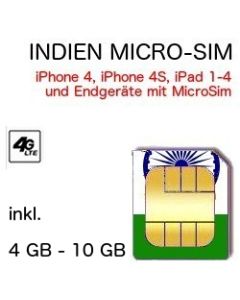Indien Micro SIM