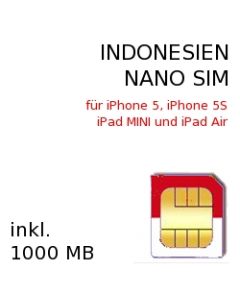 Indonesien NANO-SIM