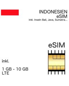 Indonesien eSIM indonesisch