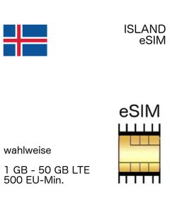isländische eSIM Island