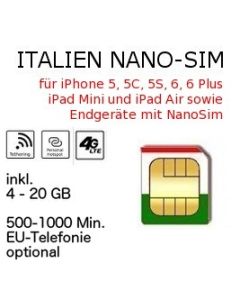 Italien NANO-SIM Vodafone