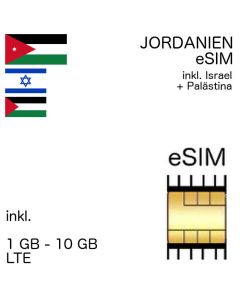 Jordanien eSIm jordanisch