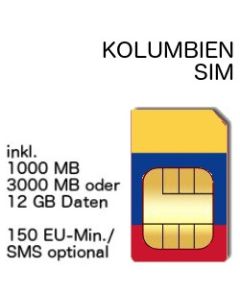 Kolumbia SIM