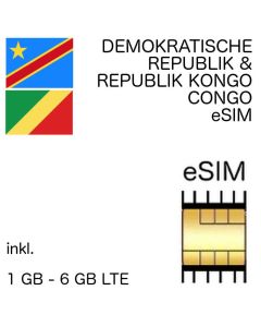 Republik Kongo eSIM Kongo