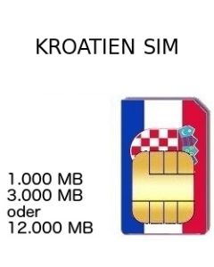 Kroatien SIM