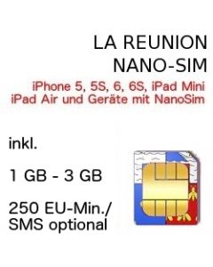 La Reunion nano sim