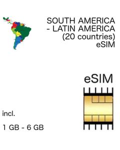 south america eSIM Latin America