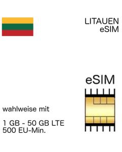 Litauische eSIM Litauen
