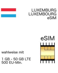 Luxemburg eSIM Luxembourg