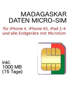 MADAGASKAR MICRO SIM