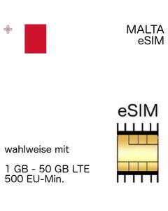 Maltesische eSIM Malta